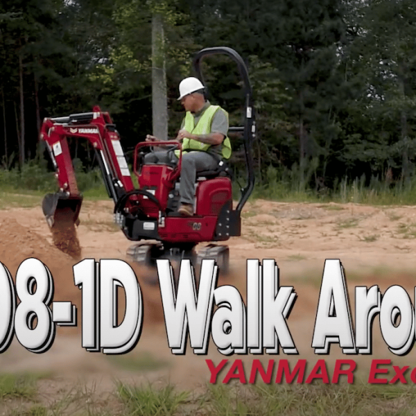 YANMAR Mini Excavator SV08-1D