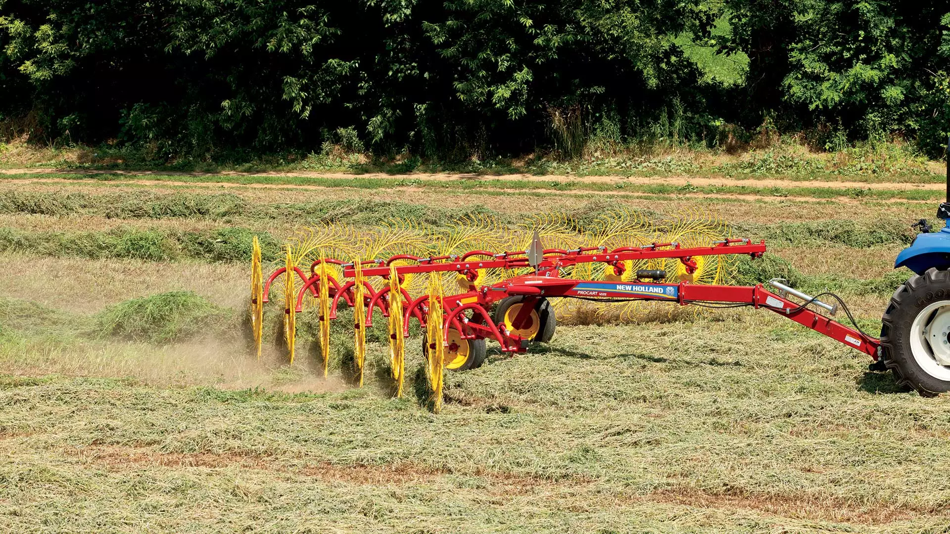 New Holland ProCart™ and ProCart™ PLUS Deluxe Carted Wheel Rakes