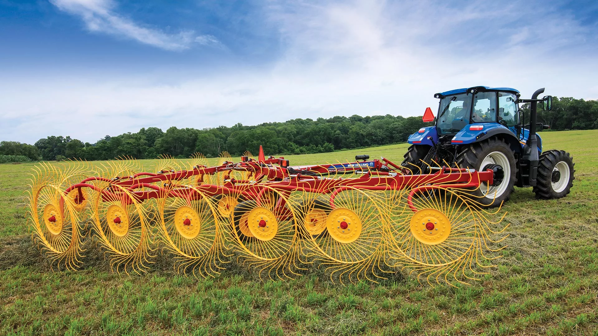 New Holland ProCart™ and ProCart™ PLUS Deluxe Carted Wheel Rakes