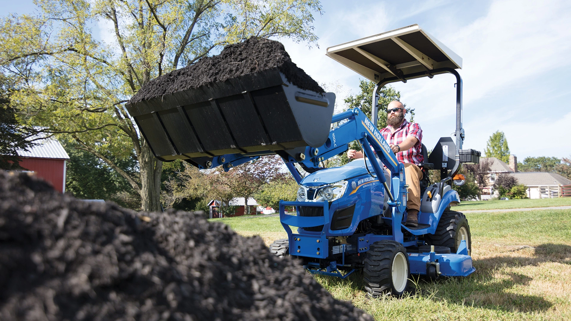 New Holland WORKMASTER™ 25S Sub-Compact