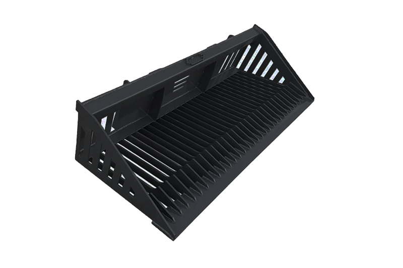 Ironcraft Rock Buckets for Compact Tractors, Loaders & Skid Steers Ironcraft Rock Buckets for Compact Tractors, Loaders & Skid Steers