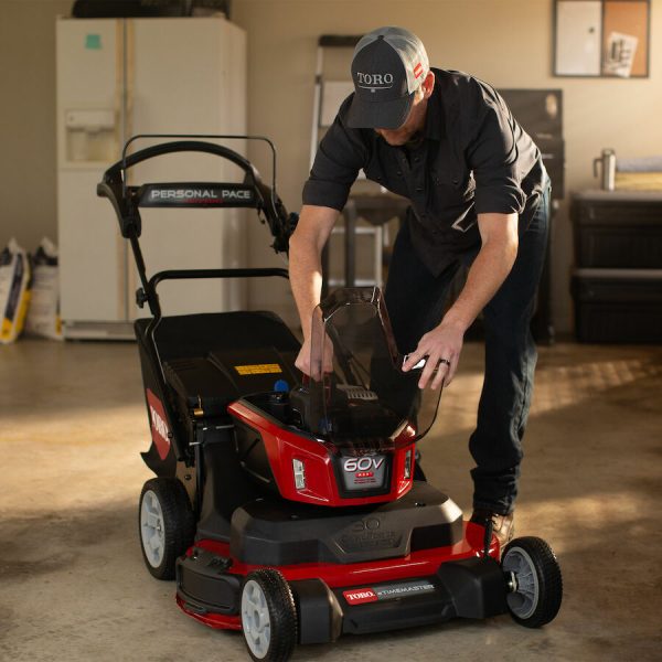 Toro 60V MAX* 30 in. (76 cm) eTimeMaster® Personal Pace Auto-Drive™ Lawn Mower - (2) 10.0Ah Batteries/Chargers Included (21491)