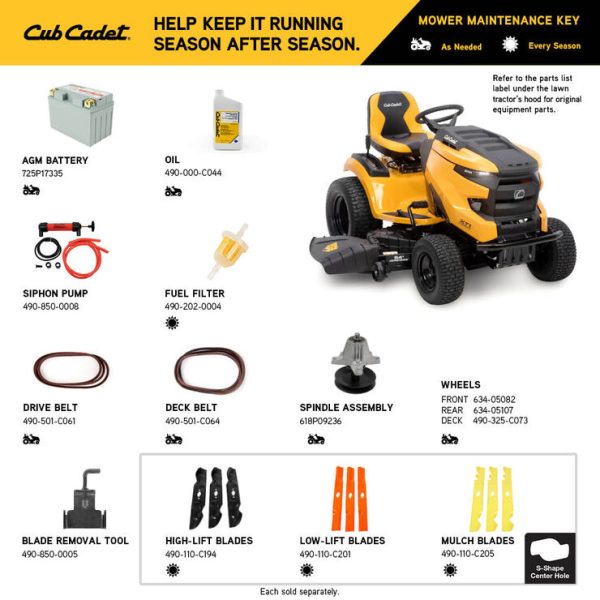 Cub Cadet XT1 GT54 FAB