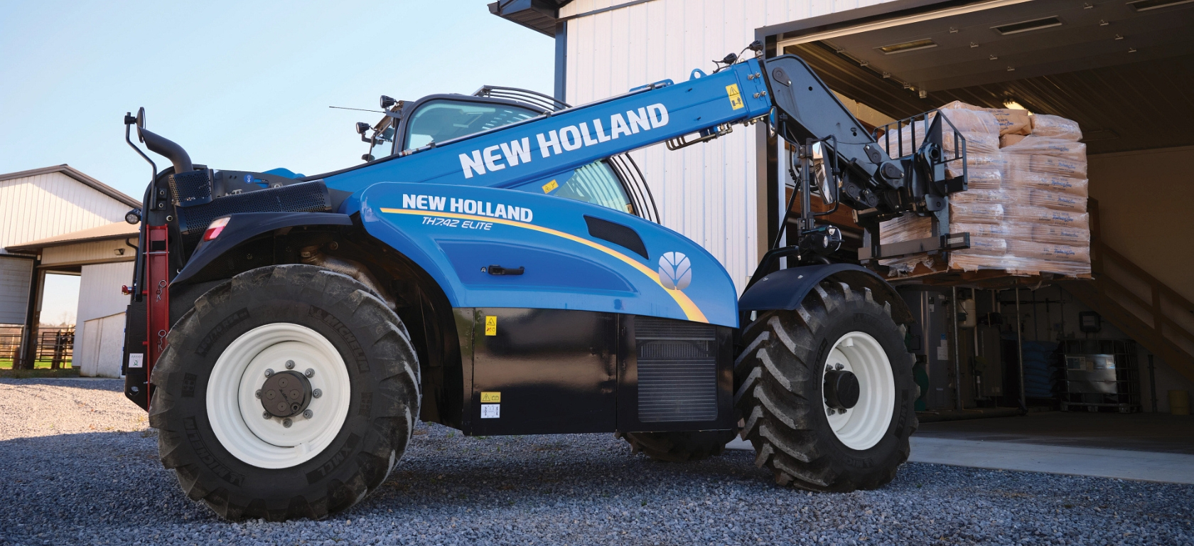 New Holland TH Series Telehandlers