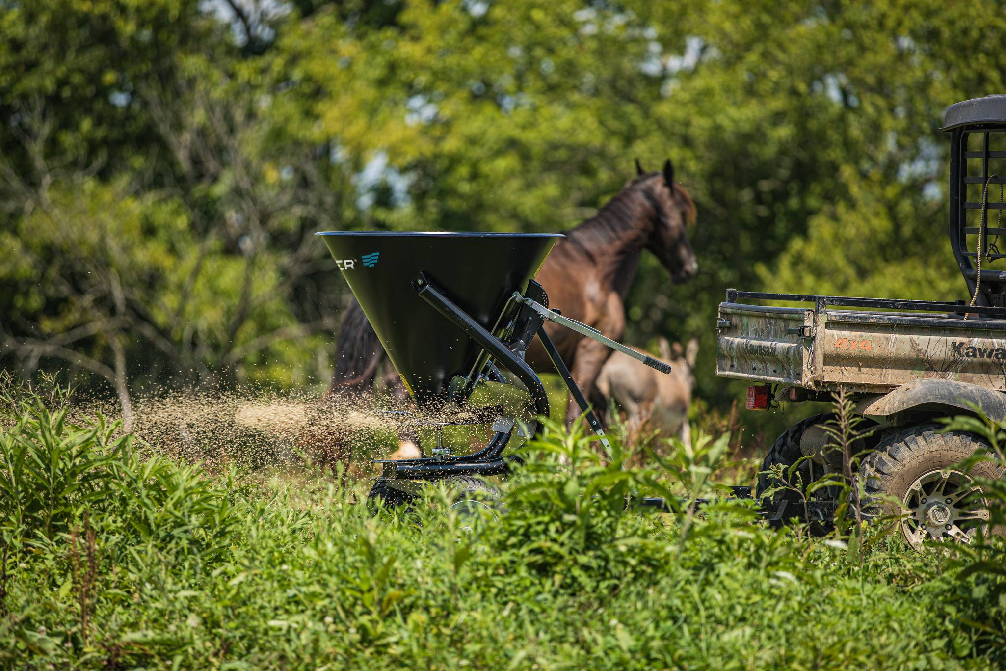 Tarter Atv Fertilizer Spreader & Seeder