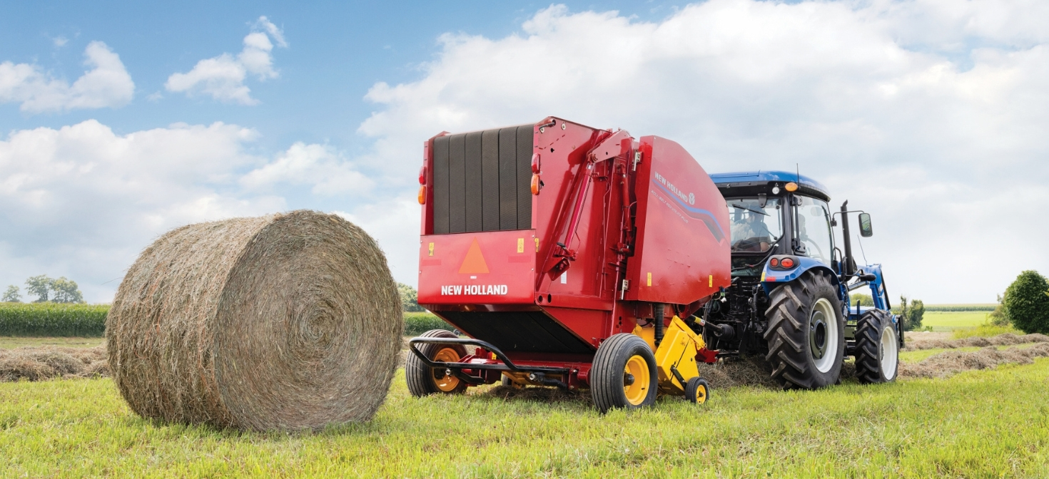 New Holland Roll-Belt™ Round Balers