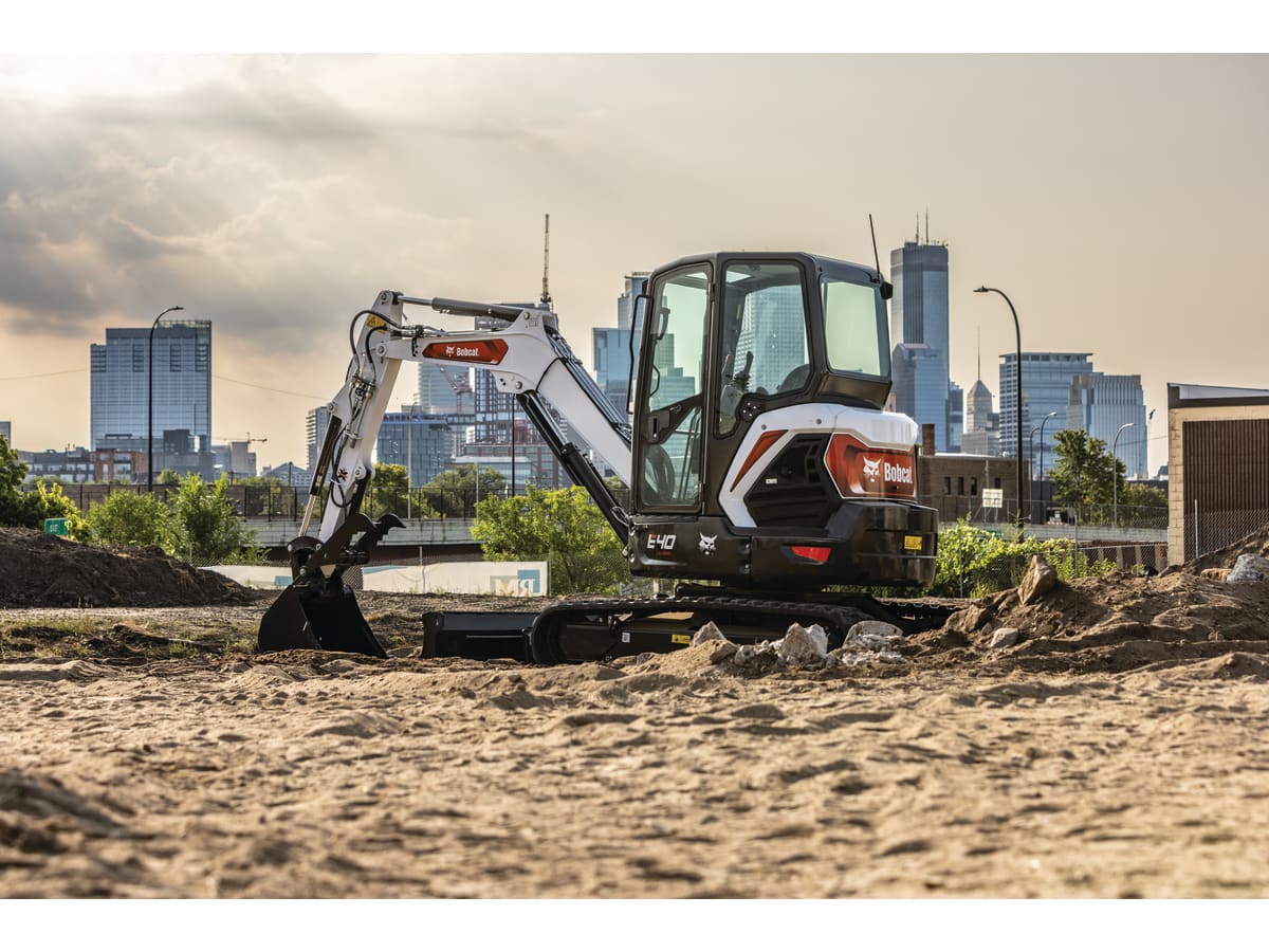 Bob Cat E40 Compact Excavator