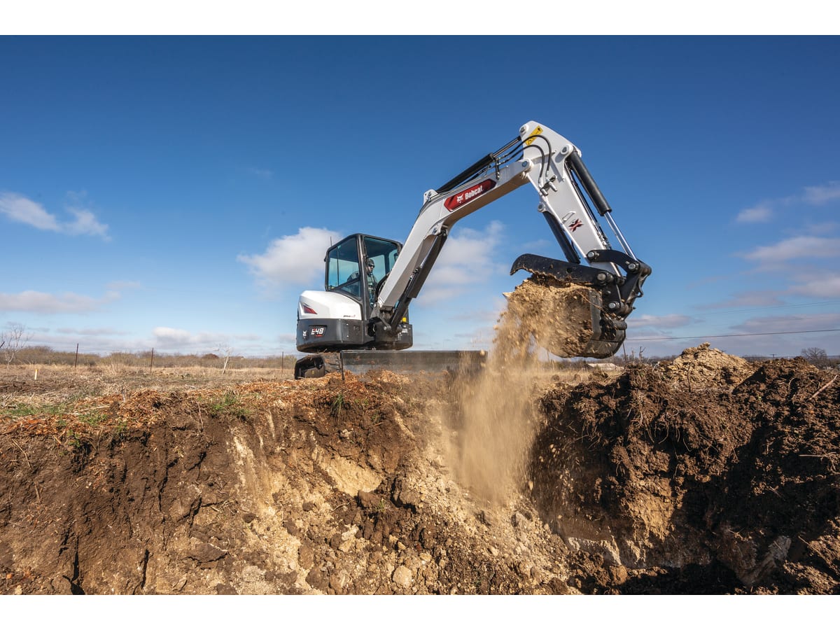 Bob Cat E48 Compact Excavator