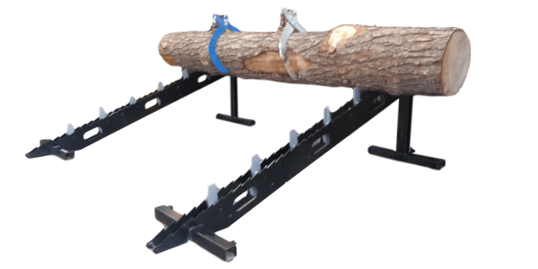 Pair of One-Way Loading Ramp (Max 24″ Logs diameter)