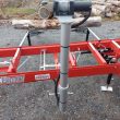 Manual logs turner with Electric winch