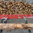 Manual logs turner with Electric winch