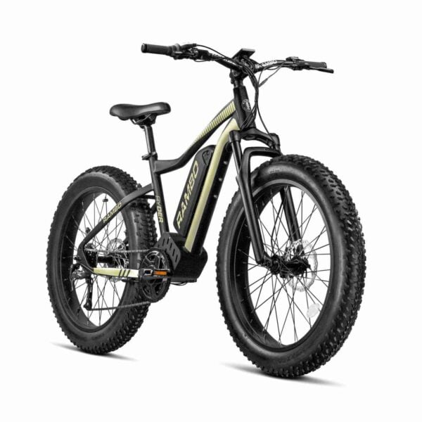 Rambo Ryder 750w 24 Matte Black & Tan