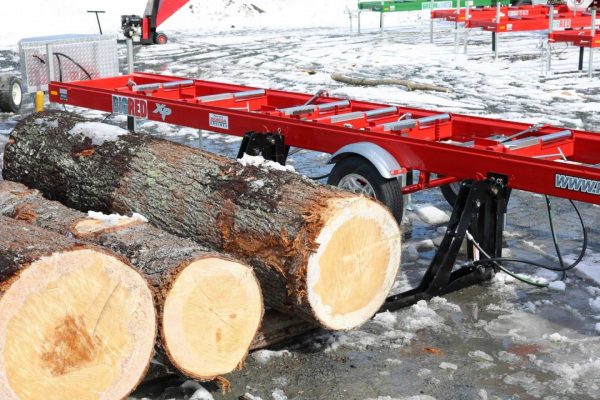 Hydraulic Log Lift for Sawmills (Green Monster & G.M. WIDE)