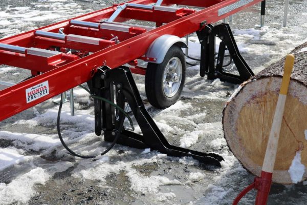 Hydraulic Log Lift for Sawmills (Green Monster & G.M. WIDE)