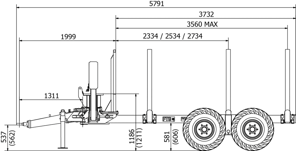 Farmi Forest FT9 Trailer (01.05.24 old)