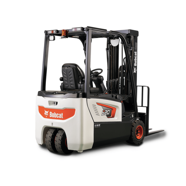 Bob Cat B15T-7 Plus | B18T-7 Plus | B20T-7 Plus 3-Wheel Electric Cushion / Pneumatic Tire Forklifts