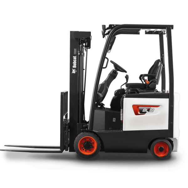 Bob Cat BC15S-5 | BC18S-5 | BC20SC-5 Small Capacity 4-Wheel Cushion Electric Counterbalance Forklifts