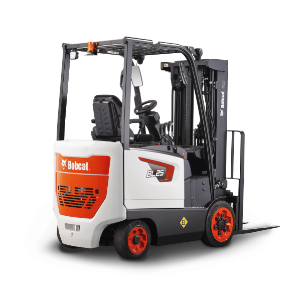 Bob Cat BC20S-7 | BC25S-7 | BC25SE-7 | BC30S-7 | BC32S-7 Medium Capacity 4-Wheel Cushion Electric Counterbalance Forklifts