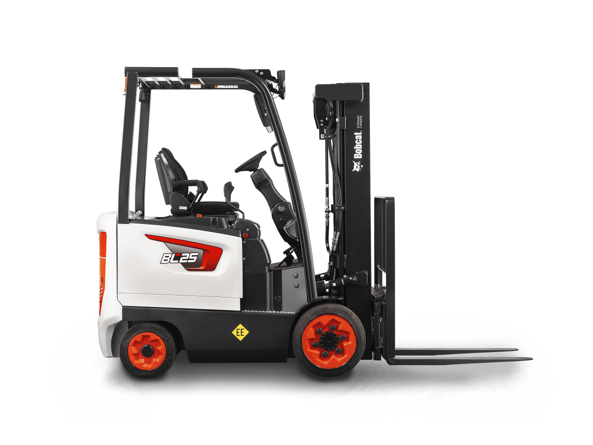 Bob Cat BC20S-7 | BC25S-7 | BC25SE-7 | BC30S-7 | BC32S-7 Medium Capacity 4-Wheel Cushion Electric Counterbalance Forklifts