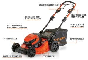 Bad Boy 80-Volt Electric Self-Propelled Push Mower