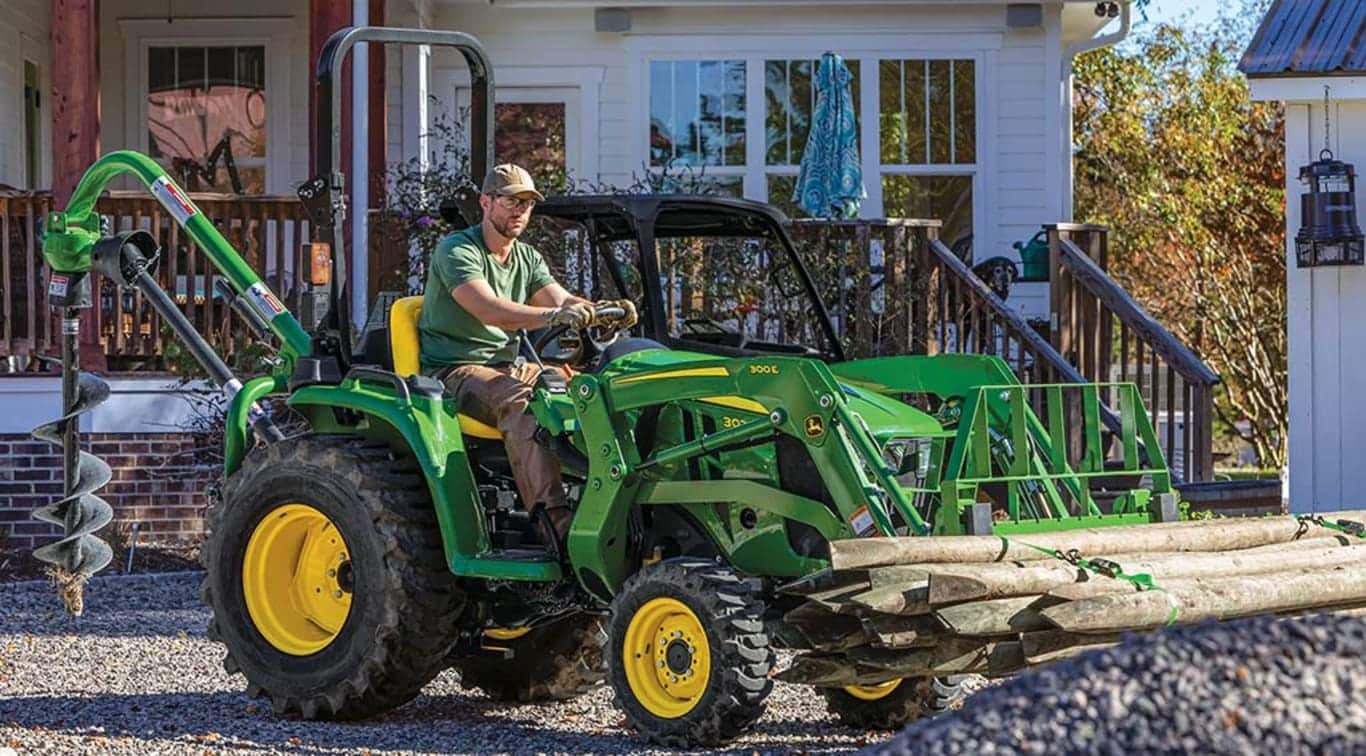 John Deere 3025E Compact Utility Tractor