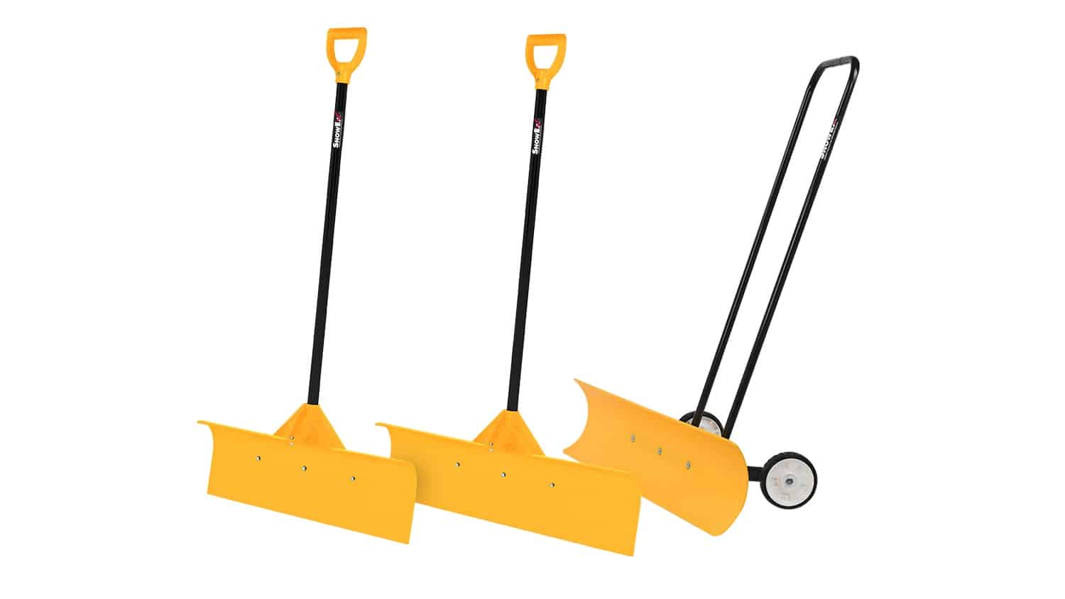 SnowEx Heavy-Duty Pusher Shovels Curbside Tools