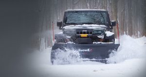 SnowEx Light Truck Straight Blade Plow