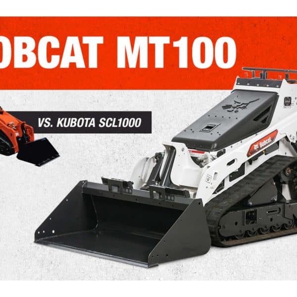 Bob Cat Bobcat MT100 vs. Kubota SCL1000 Mini Track Loaders