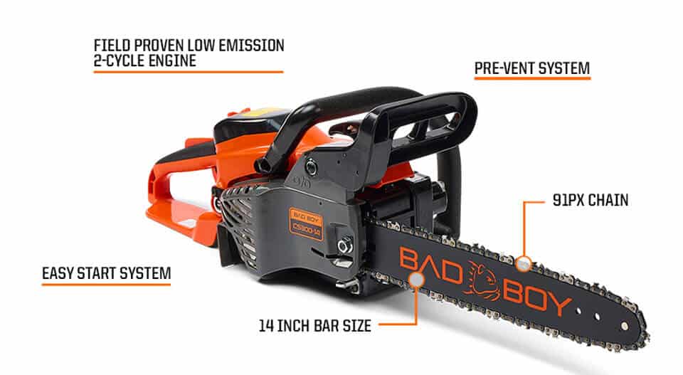 Bad Boy 14" Chainsaw Bad Boy 14" Chainsaw