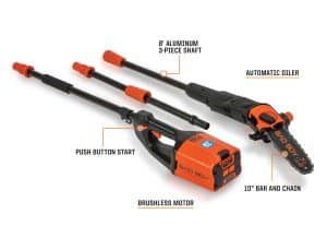 Bad Boy 80-Volt Brushless 10" Pole Saw