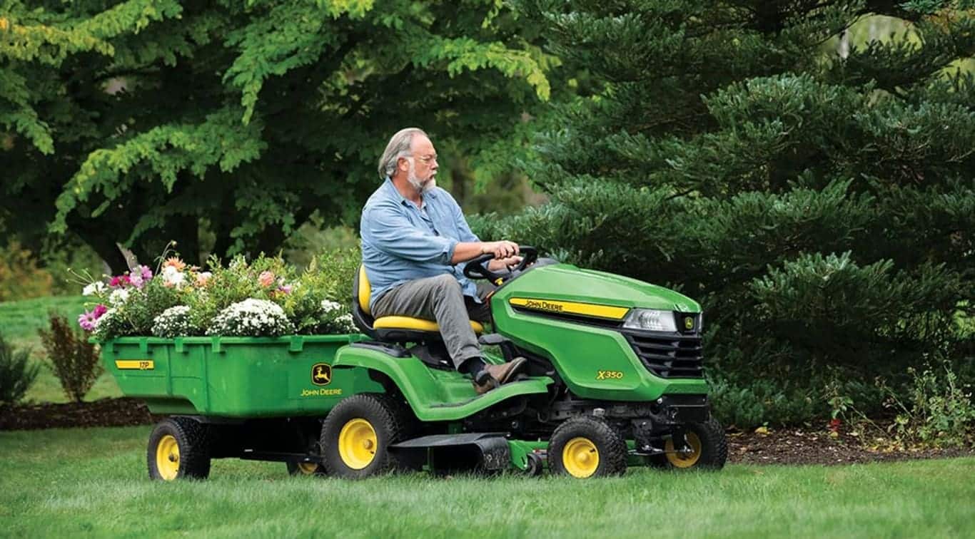 John Deere X350 Lawn Tractor with 48-inch Deck