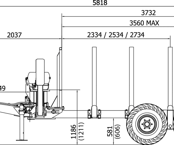 Farmi Forest FT9 Trailer