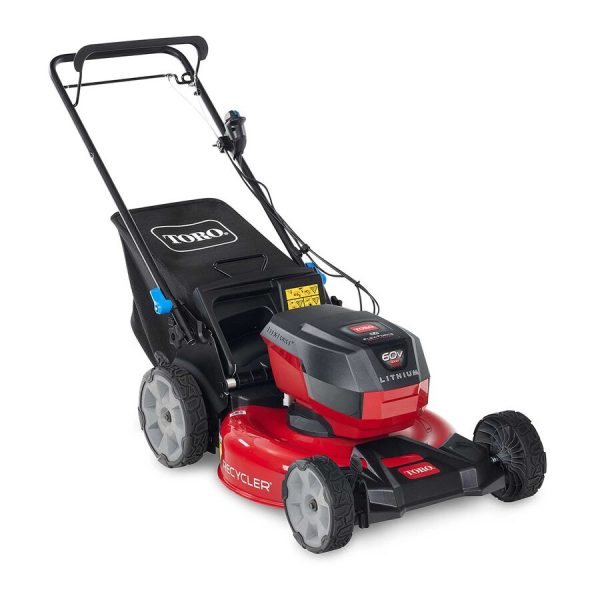 Toro 60V Max* 21 in. (53 cm) Recycler® Self-Propel w/SmartStow® Lawn Mower with 6.0Ah Battery (21327)