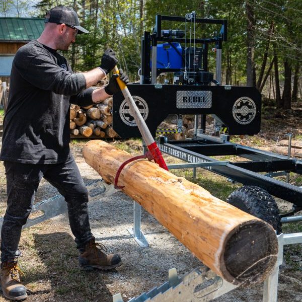 Pair of One-Way Loading Ramp (Max 24″ Logs diameter)