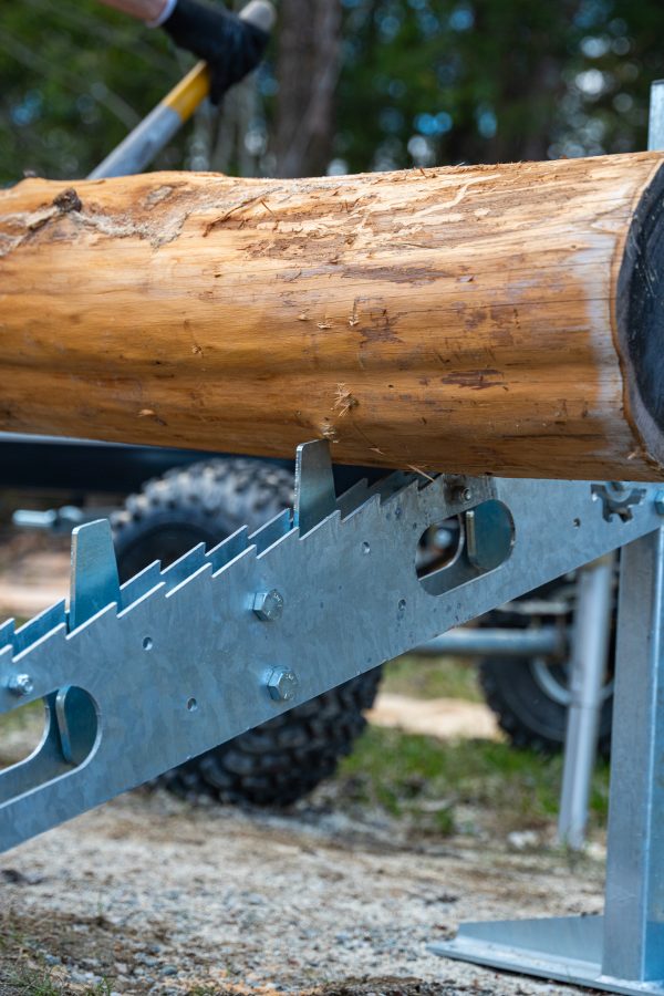 Pair of One-Way Loading Ramp (Max 24″ Logs diameter)