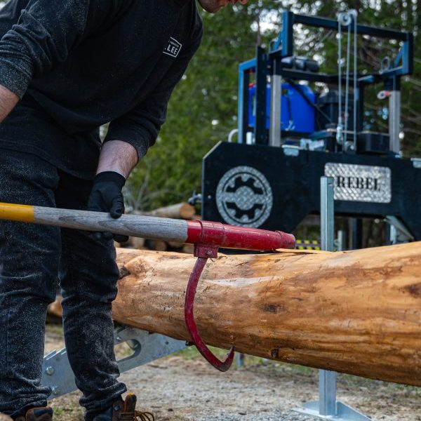 Pair of One-Way Loading Ramp (Max 24″ Logs diameter)