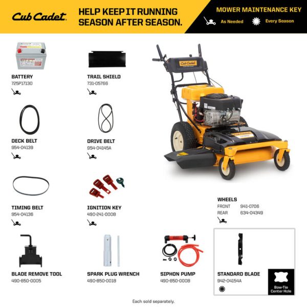 Cub Cadet CC 800 Lawn Mower (12AE764B010)