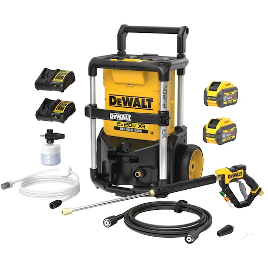 DEWALT 2X20V MAX* 1600 MAX PSI** Brushless Pressure Washer​ Kit with FLEXVOLT®