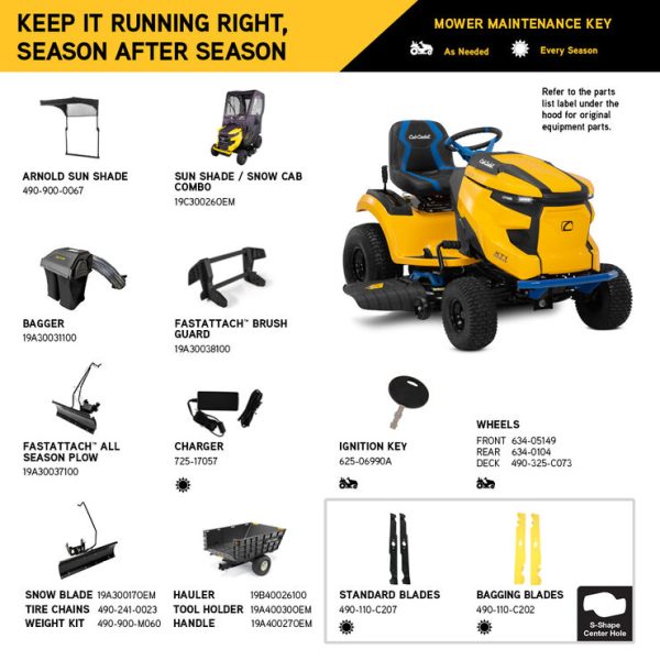 Cub Cadet XT1 LT42E (33ABA7ES710)