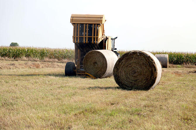 Vermeer 605N Cornstalk Special Baler
