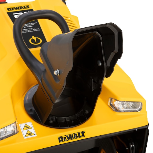 DEWALT 21 in. 208cc Single Stage Auger-Propelled Snow Blower with POWERADAPT™