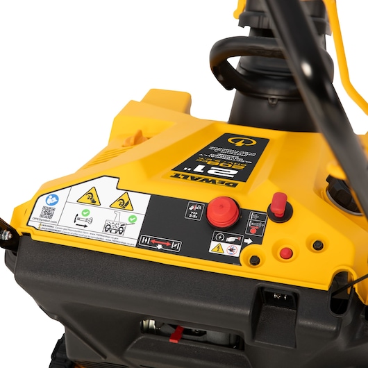 DEWALT 21 in. 208cc Single Stage Auger-Propelled Snow Blower with POWERADAPT™