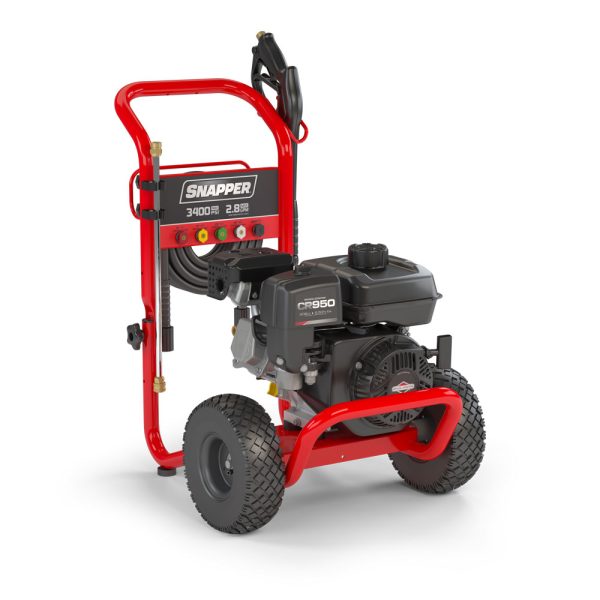 Snapper 3400 MAX PSI* / 2.8 MAX GPM* GAS PRESSURE WASHER