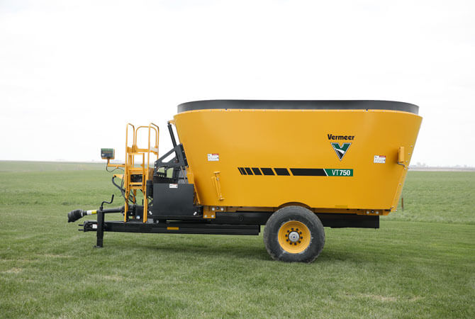 Vermeer VT750 Premium Twin-screw Vertical Mixer