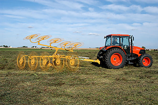 Vermeer VR1022 Carted Wheel Rake