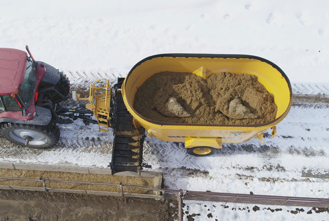 Vermeer VT660 Twin-screw Vertical Mixer