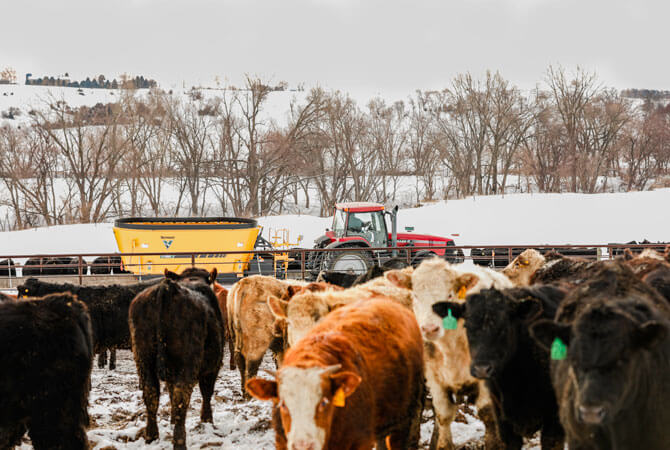 Vermeer VT660 Twin-screw Vertical Mixer