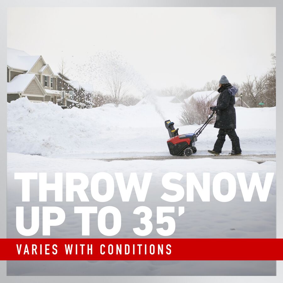 Toro 60V MAX* 21 in. (53 cm) Power Clear® Self-Propel Single-Stage Snow Blower - Battery Not Included (39921T)