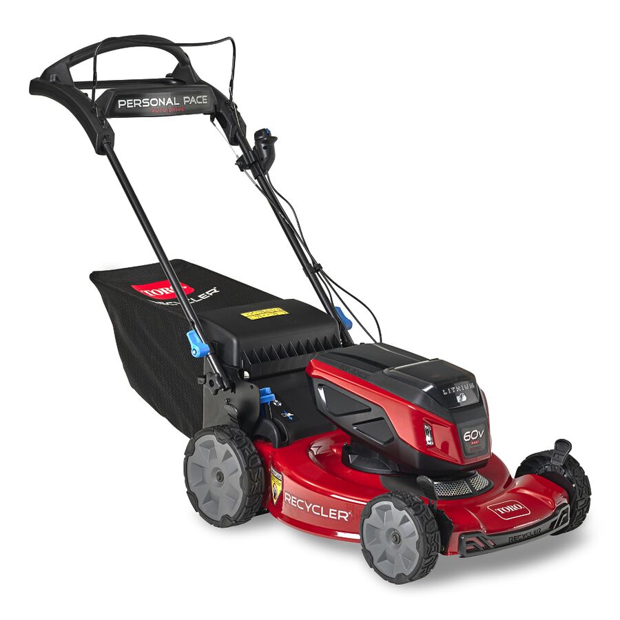Toro 60V Max* 22 in. (56 cm) Recycler® w/Personal Pace® Lawn Mower - 6.0Ah Battery Included (21467)