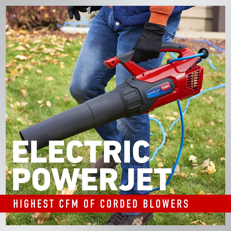 Toro 725 CFM PowerJet™ Corded Electric Leaf Blower (51624)